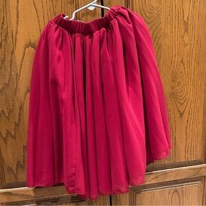 Bailey’s Blossoms burgundy twirl skirt